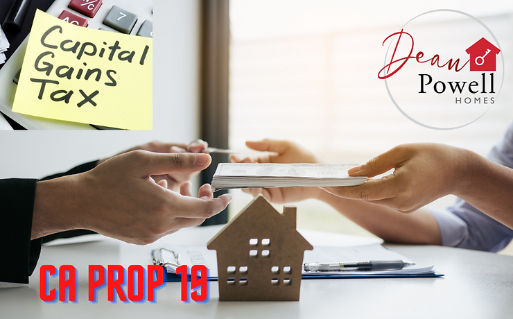 Capital Gains Exemption + Prop 19 = Success Formula For Sellers